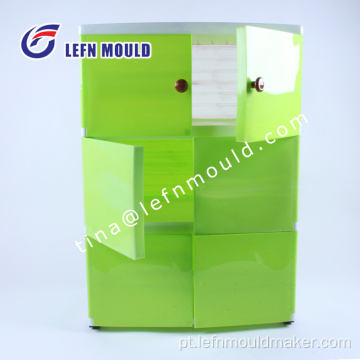 Fabricante de molde de gabinete de armazenamento de plástico